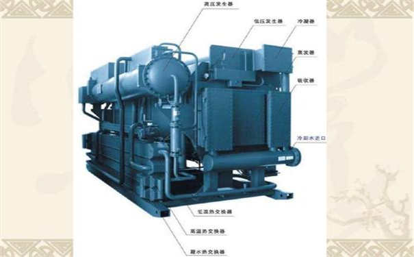 溴化鋰制冷機(jī)原理圖